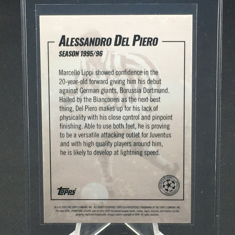 2020 TOPPS - CHAMPIONS LEAGUE - A. DEL PIERO - RC