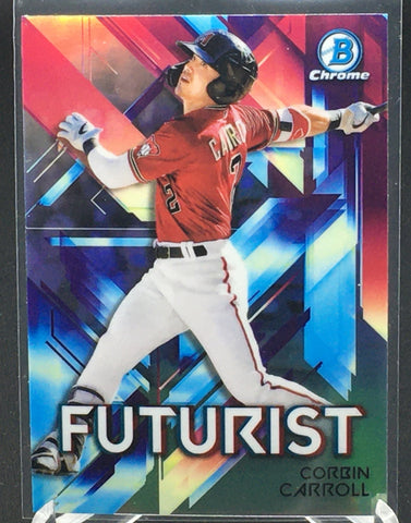 2021 TOPPS BOWMAN CHROME - FUTURIST - C. CARROLL - #FUT-CC