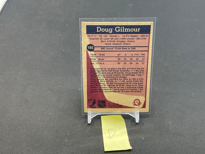 1984 O-PEE-CHEE - D. GILMOUR -