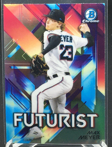 2021 TOPPS BOWMAN CHROME - FUTURIST - M. MEYER - #FUT-MM