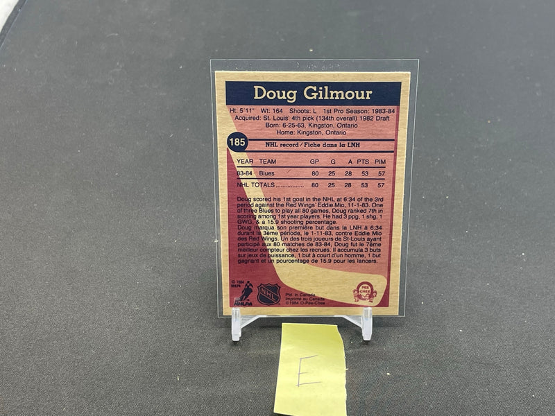 1984 O-PEE-CHEE - D. GILMOUR -