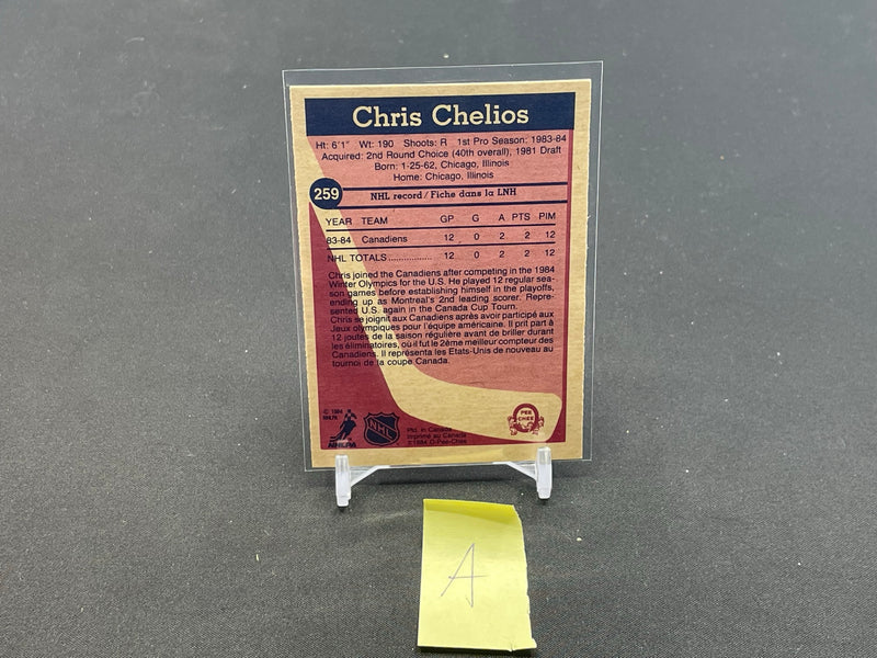 1984 O-PEE-CHEE - C. CHELIOS -