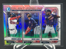 2021 TOPPS BOWMAN CHROME - TALENT PIPELINE - W. JAVIER/ R. LEWIS/ N. GORDON -