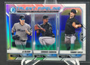 2021 TOPPS BOWMAN CHROME - TALENT PIPELINE - B. DAVIS/ C. ABBOTT/ A. RIVAS -