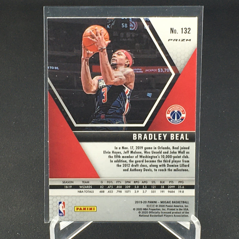 2019 PANINI MOSAIC - SILVER MOSAIC PRIZM - B. BEAL -