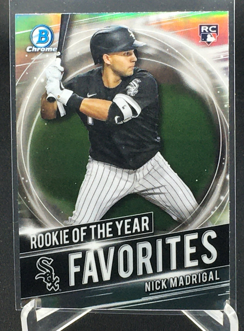 2021 TOPPS BOWMAN CHROME - ROOKIE OF THE YEAR FAVORITES - N. MADRIGAL-