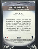 2021 TOPPS BOWMAN CHROME - ROOKIE OF THE YEAR FAVORITES - J. CRONENWORTH -
