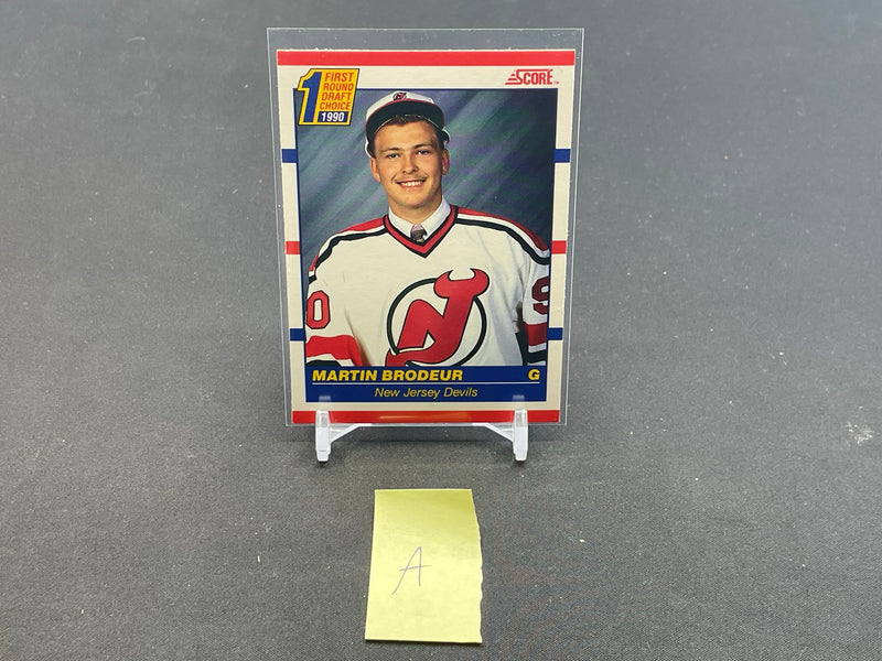 1990 SCORE - 1ST ROUND DRAFT CHOICE - M. BRODEUR -