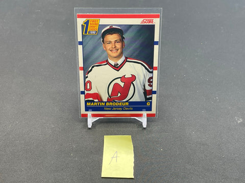 1990 SCORE - 1ST ROUND DRAFT CHOICE - M. BRODEUR - #439 - RC