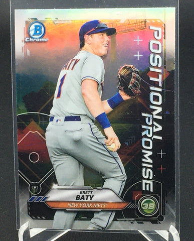 2021 TOPPS BOWMAN CHROME - POSITIONAL PROMISE - B. BATY - #POS-BB - RC