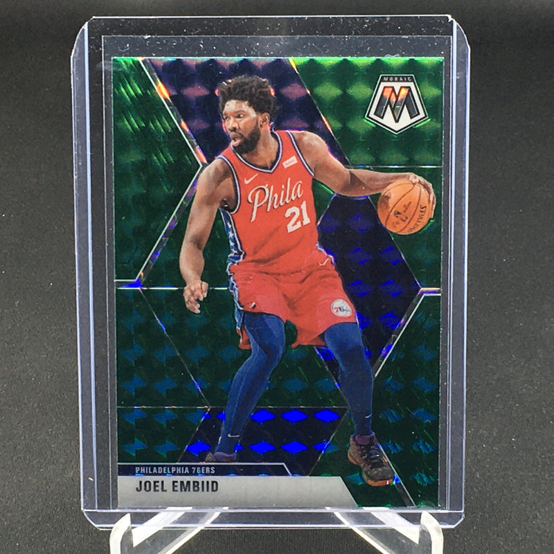 2019 PANINI MOSAIC - GREEN MOSAIC PRIZM - SELECT YOUR PLAYER