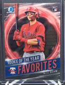 2021 TOPPS BOWMAN CHROME - ROOKIE OF THE YEAR FAVORITES - A. BOHM -