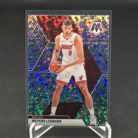 2019 PANINI MOSAIC - SILVER DISCO PRIZM - M. LEONARD - #190