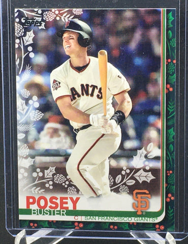 2019 TOPPS HOLIDAY - B. POSEY - #HW-96