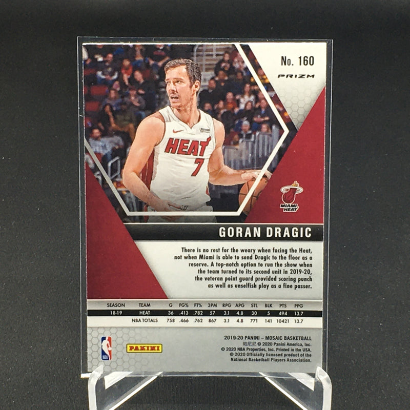 2019 PANINI MOSAIC - SILVER DISCO PRIZM - G. DRAGIC -