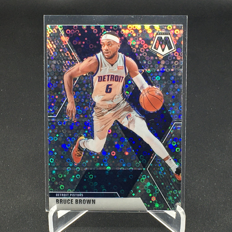 2019 PANINI MOSAIC - SILVER DISCO PRIZM - B. BROWN -