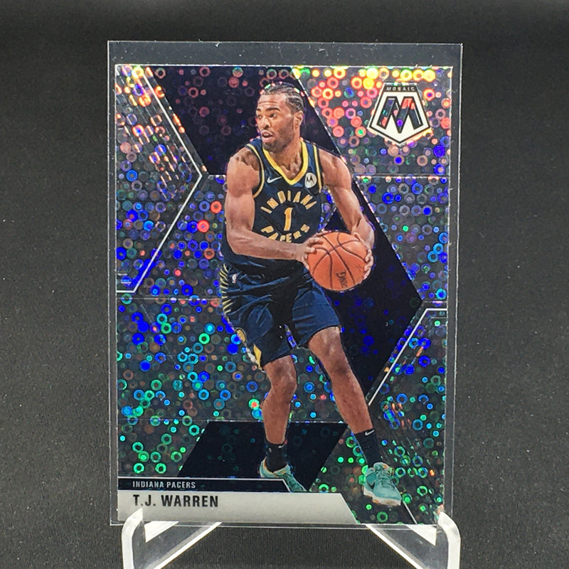 2019 PANINI MOSAIC - SILVER DISCO PRIZM - T. WARREN -