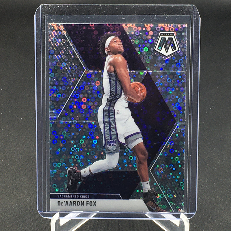 2019 PANINI MOSAIC - SILVER DISCO PRIZM - D. FOX -