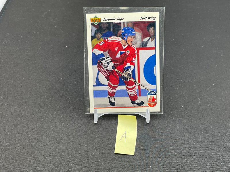 1991 UPPER DECK CANADA CUP - J. JAGR -
