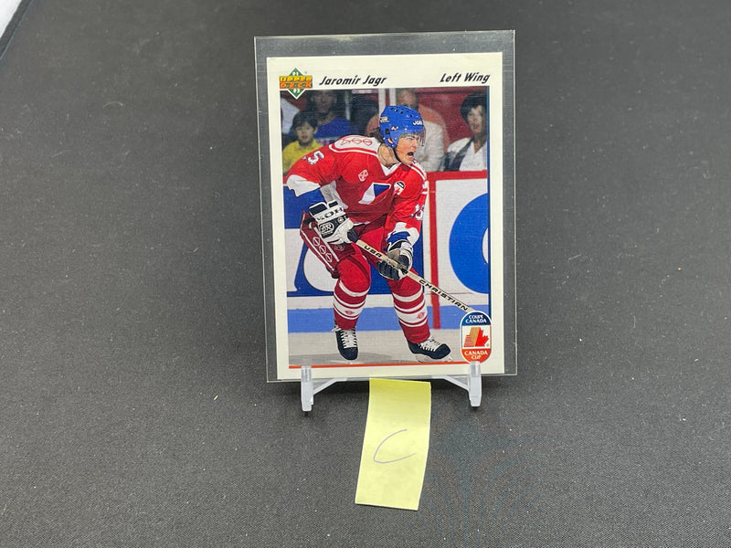 1991 UPPER DECK CANADA CUP - J. JAGR -