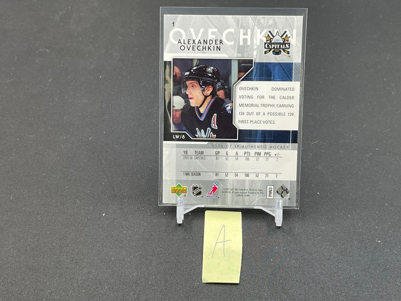 2007 UPPER DECK SP AUTHENTIC - A. OVECHKIN -