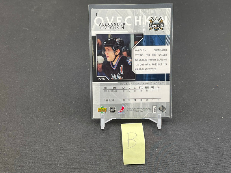 2007 UPPER DECK SP AUTHENTIC - A. OVECHKIN -