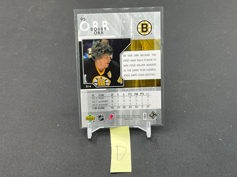 2007 UPPER DECK SP AUTHENTIC - B. ORR -