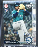 2019 TOPPS BOWMAN - HOLIDAY - J. SHEFFIELD -