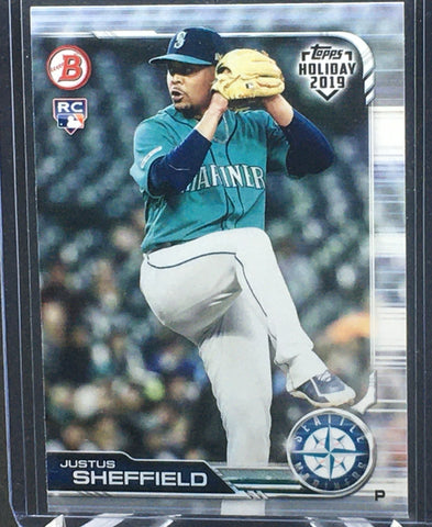 2019 TOPPS BOWMAN - HOLIDAY - J. SHEFFIELD - #TH-JS - RC