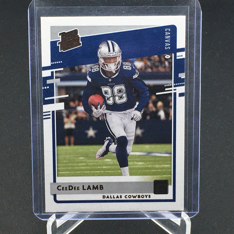 2020 PANINI DONRUSS - RATED ROOKIE - C. LAMB -