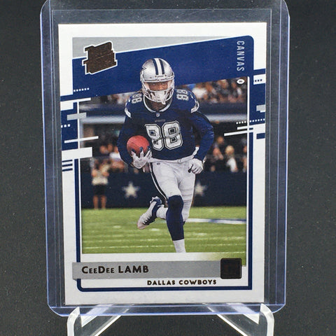 2020 PANINI DONRUSS - RATED ROOKIE - C. LAMB - #306