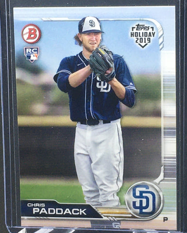 2019 TOPPS BOWMAN - HOLIDAY - C. PADDACK - #TH-CPA - RC