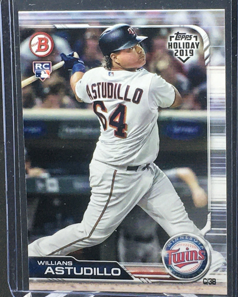 2019 TOPPS BOWMAN - HOLIDAY - W. ASTUDILLO -