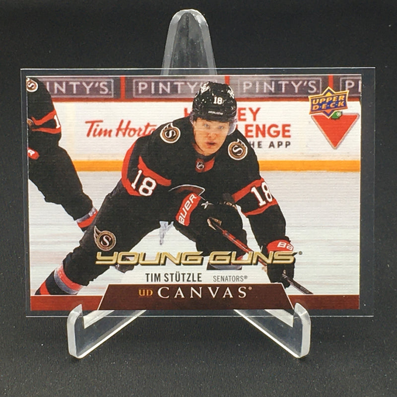 2020 UPPER DECK SERIES TWO - UD CANVAS - YOUNG GUNS - T. STUTZLE -