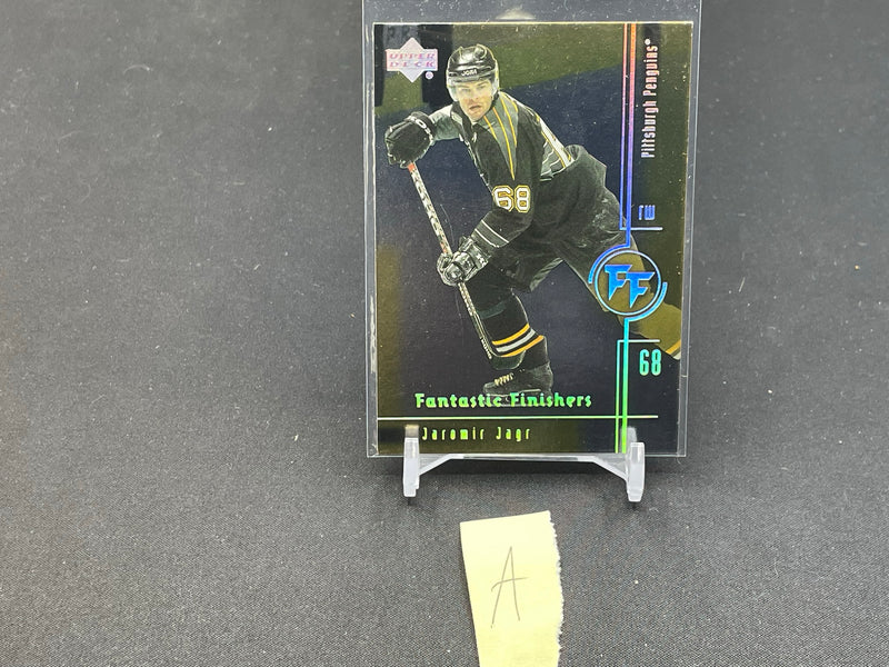 2000 UPPER DECK - FANTASTIC FINISHERS - J. JAGR -