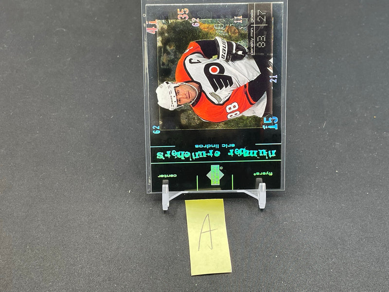 2000 UPPER DECK - NUMBER CRUNCHERS - E. LINDROS -