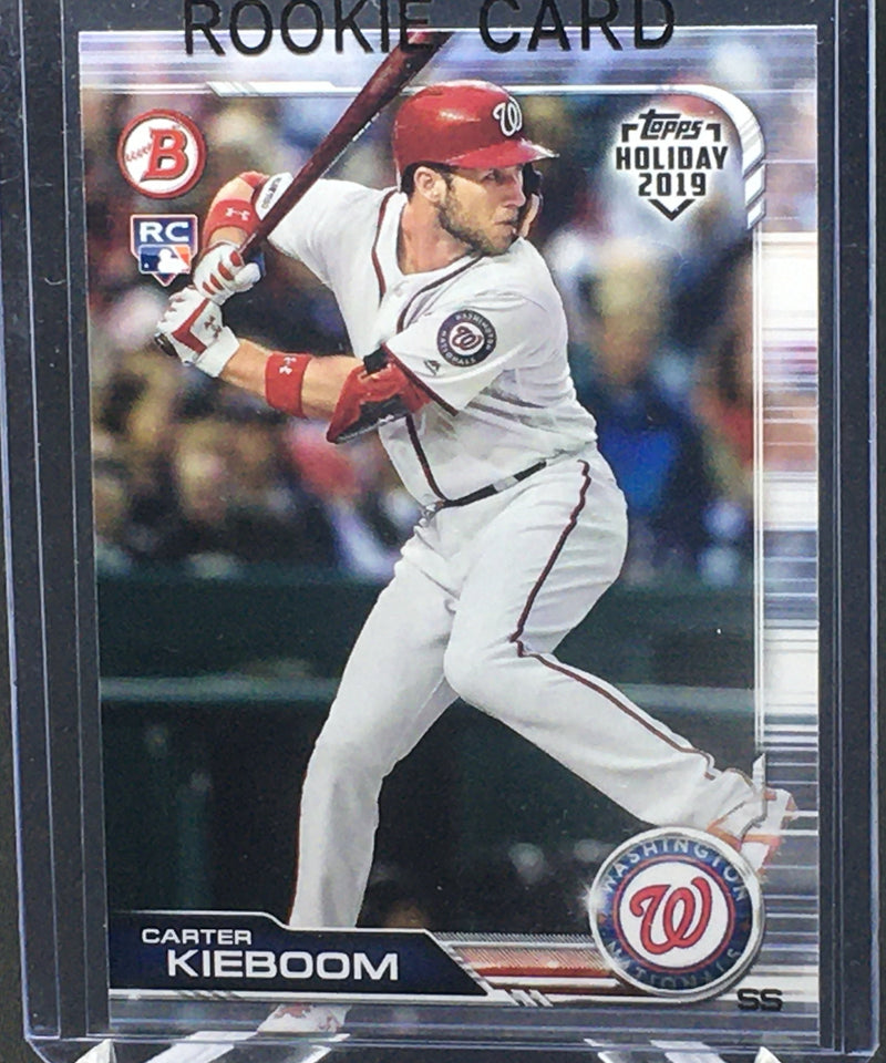 2019 TOPPS BOWMAN - HOLIDAY - C. KIEBOM -