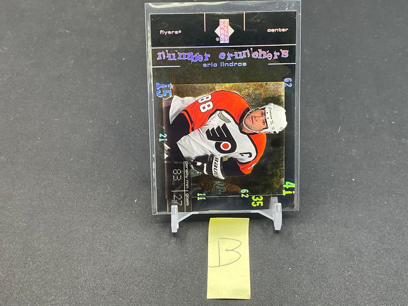 2000 UPPER DECK - NUMBER CRUNCHERS - E. LINDROS -
