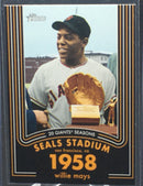 2020 TOPPS HERITAGE - SEALS STADIUM 1958 - W. MAYS -