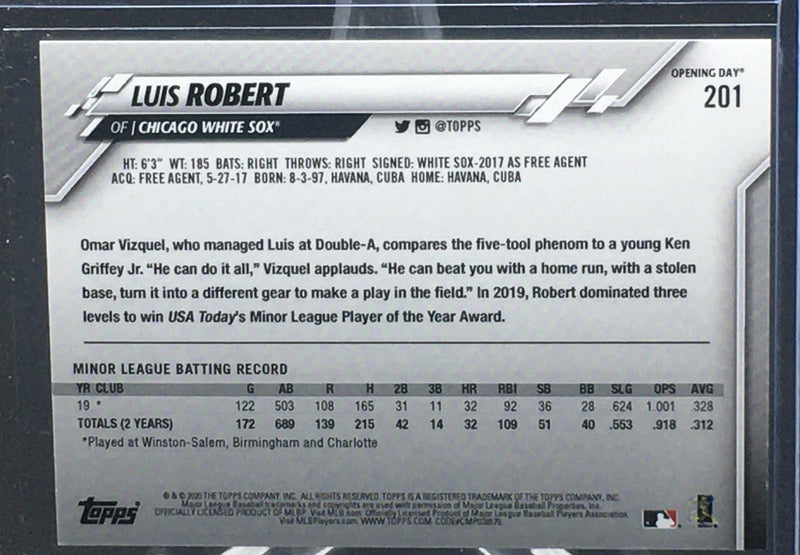 2020 TOPPS OPENING DAY - L. ROBERT -