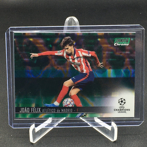 2021 TOPPS STADIUM CLUB CHROME - GREEN - J. FELIX - #25 - #'D/75