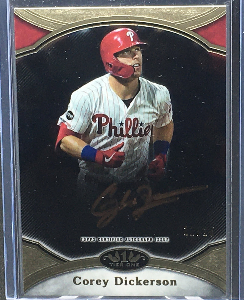 2020 TOPPS TIER ONE - PRIME PERFORMERS - C. DICKERSON - #PPA-CD1 - #'D/25 - AUTOGRAPH