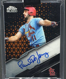 2020 TOPPS CHROME BLACK - P. DEJONG - #CBA-PD - #'D/25 - AUTOGRAPH