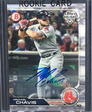 2019 TOPPS BOWMAN - HOLIDAY - M. CHAVIS - #TH-MC - #'D/99 - AUTOGRAPH - RC