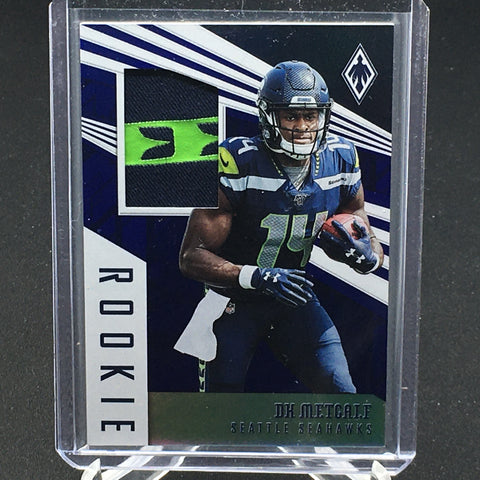 2019 PANINI PHOENIX - D. METCALF - #10 - #'D/35 - JERSEY RELIC - RC