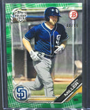 2019 TOPPS BOWMAN - HOLIDAY - O. MILLER - #TH-OM - #'D/99 - GREEN FESTIVE