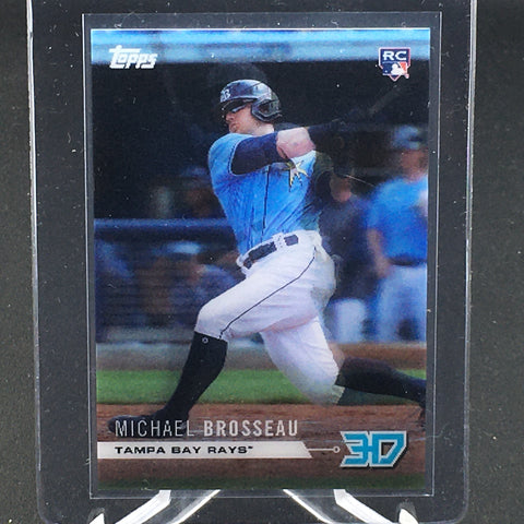 2020 TOPPS - 3D ROOKIE CLASS MOTION - M. BROSSEAU - #M-13 - RC