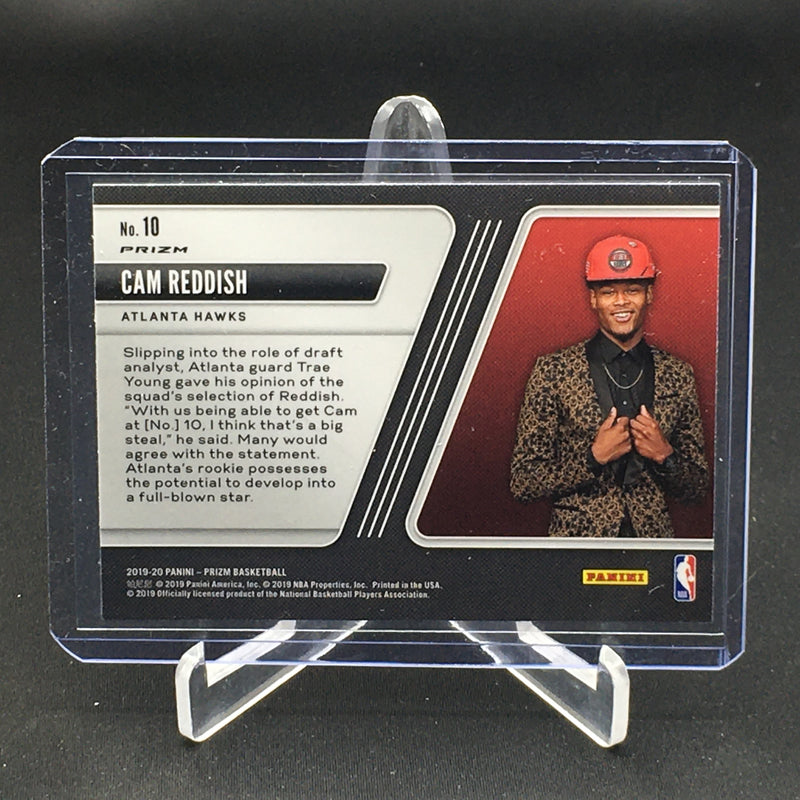 2019 PANINI PRIZM - HYPER SILVER PRIZM - LUCK OF THE LOTTERY - C. REDDISH -