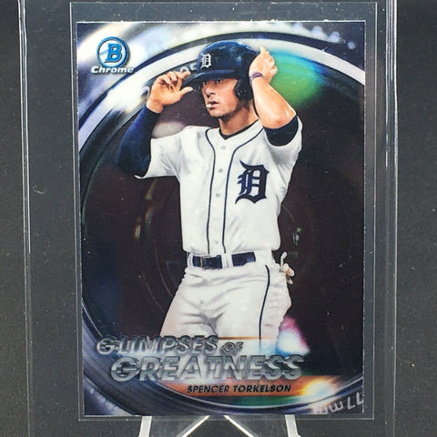 2020 TOPPS BOWMAN CHROME - GLIMPSES OF GREATNESS - S. TORKELSON - #GOG-ST - RC