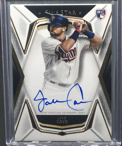 2019 TOPPS FIVE STAR - J. CAVE - #FSA-JC - AUTOGRAPH - RC